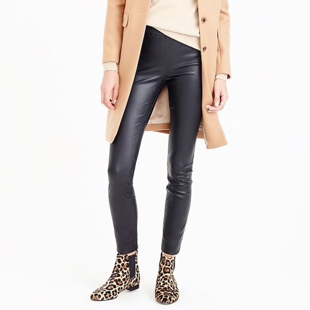 Leather leggings